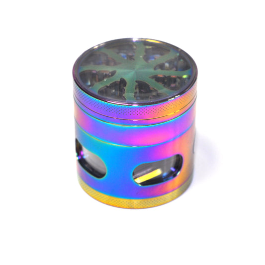 Rainbow color titanium Grinder