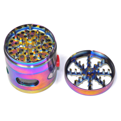 Rainbow color titanium Grinder