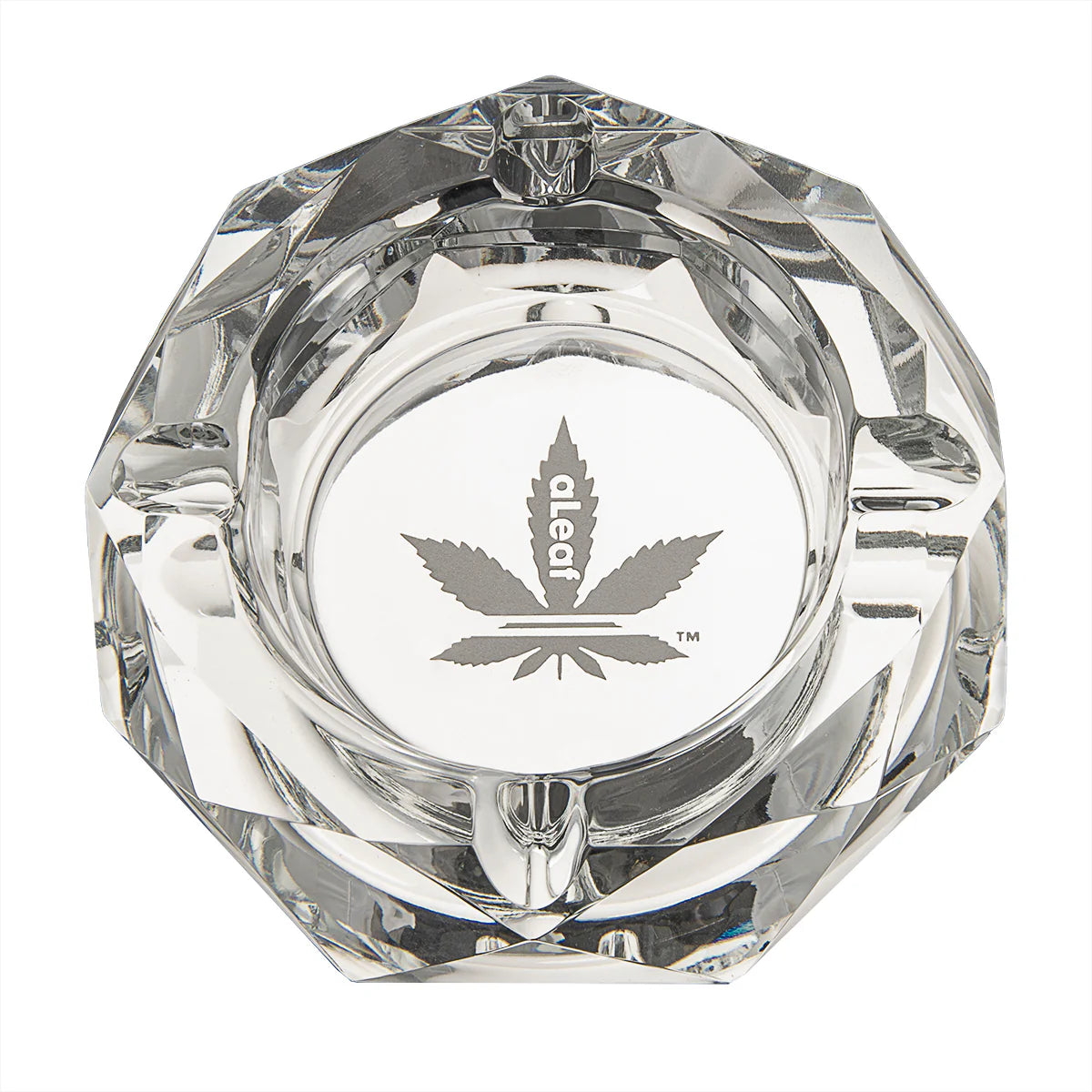 Aleaf Glass Ashtray