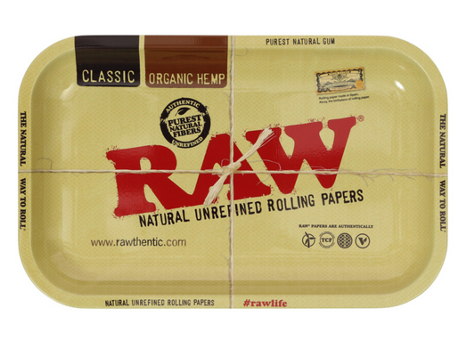 Raw Classic Metal Rolling Tray