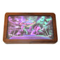 Premium Wooden rolling tray with 3D image small 11" Vegas design